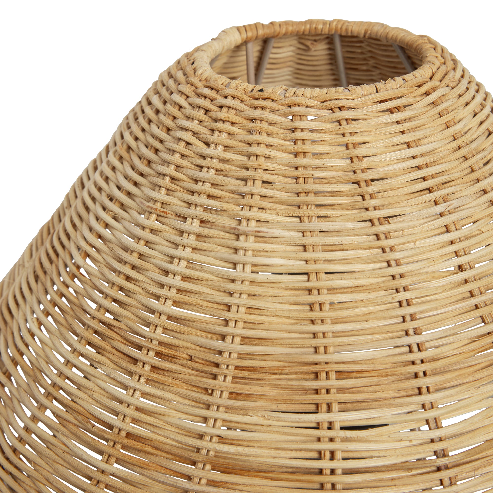 Rattan Cone Lampshade 35cm