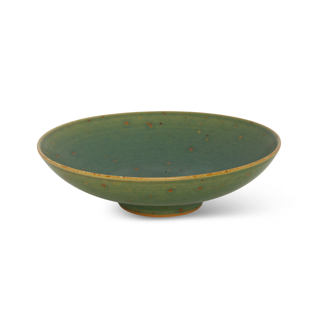 Lushan Ceramic Shallow Bowl