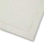 White Hemstitch Napkins, Set of 4