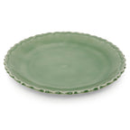 Celadon Plate Large Curved Rim - Baan Celadon