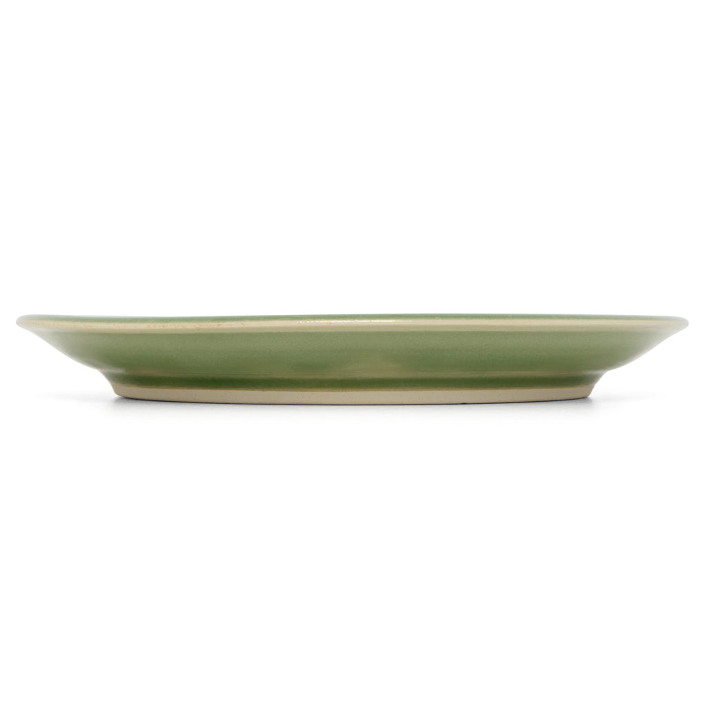 Celadon Plate Carved Edge Kanok - Baan Celadon