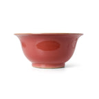 Chinese Red Crackle Glaze Ceramic Bowl