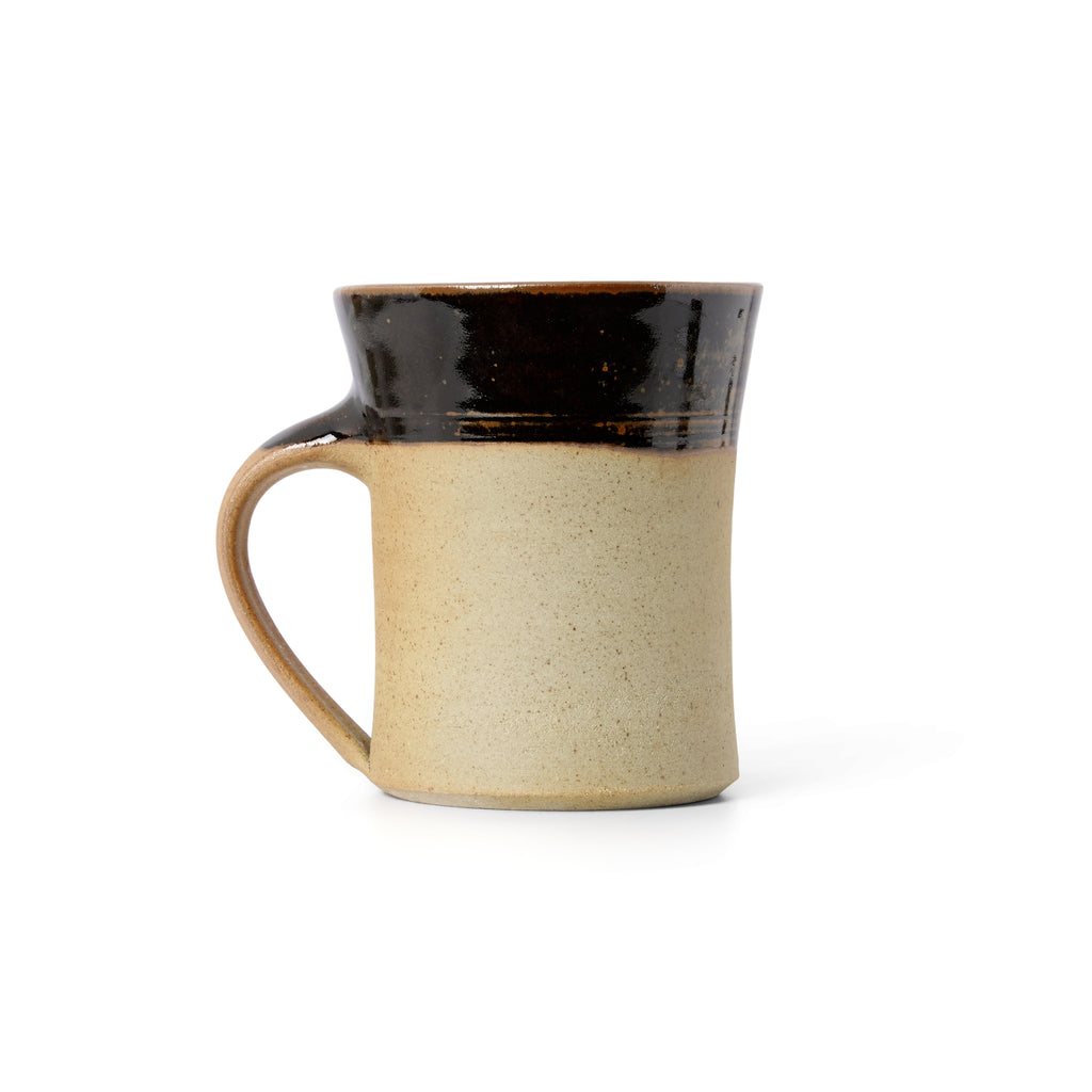 Wood-Fired Tenmoku Rim Beaker - Winchcombe Pottery