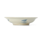 Porcelain Chinoiserie Lily Motif Plate