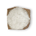 Textured Stoneware Plate with Patterned Glaze - Shu Na Law