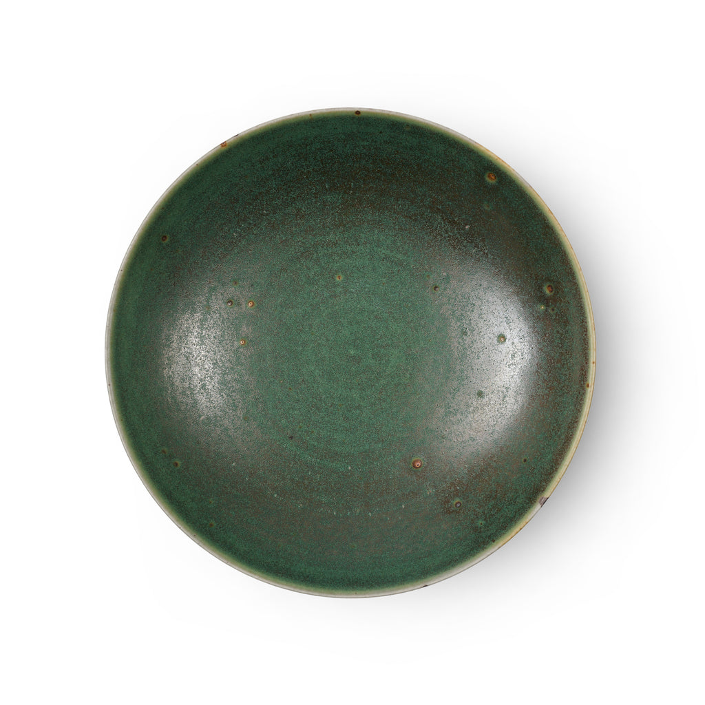 Lushan Ceramic Shallow Bowl