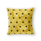 Safran Velvet Ikat Cushion