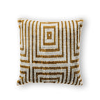 Altin Velvet Ikat Cushion Cover