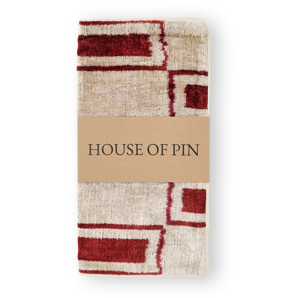 Ephesus Velvet Ikat Cushion Cover