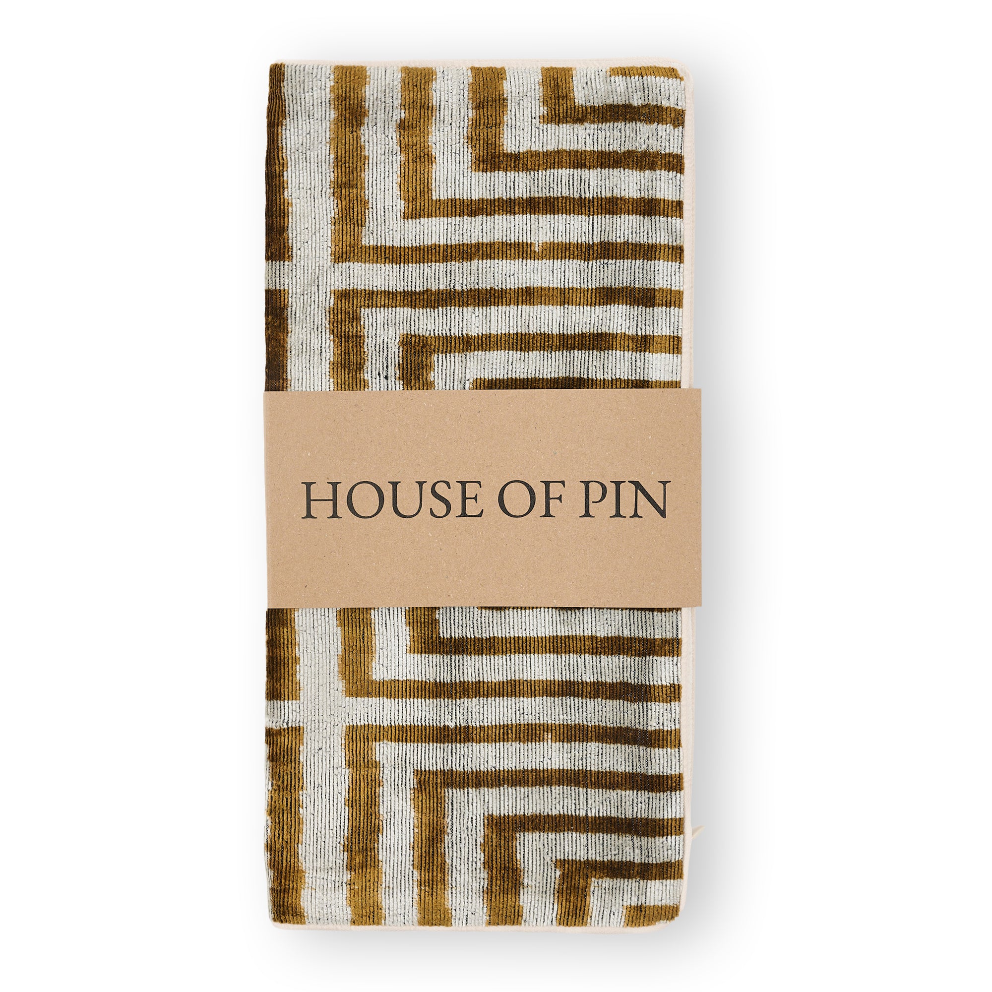 Altin Velvet Ikat Cushion Cover