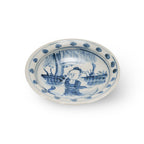 Porcelain Chinoiserie Man Motif Plate