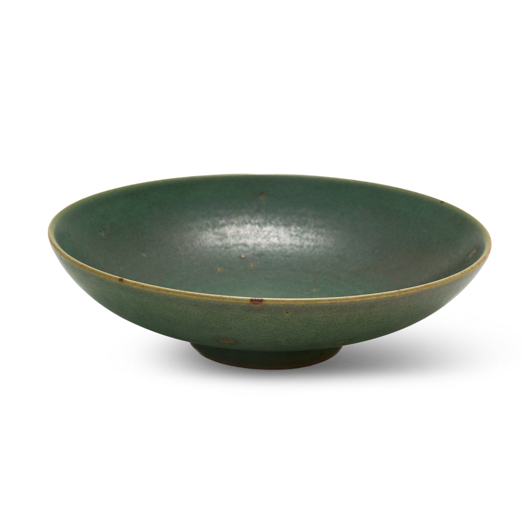Lushan Ceramic Shallow Bowl