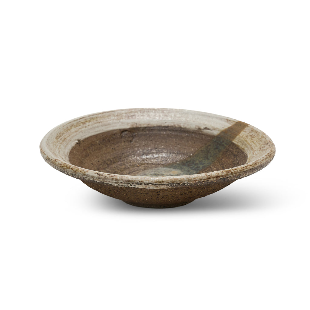 Stoneware Bowl with Glazed Detailing - Shu Na Law
