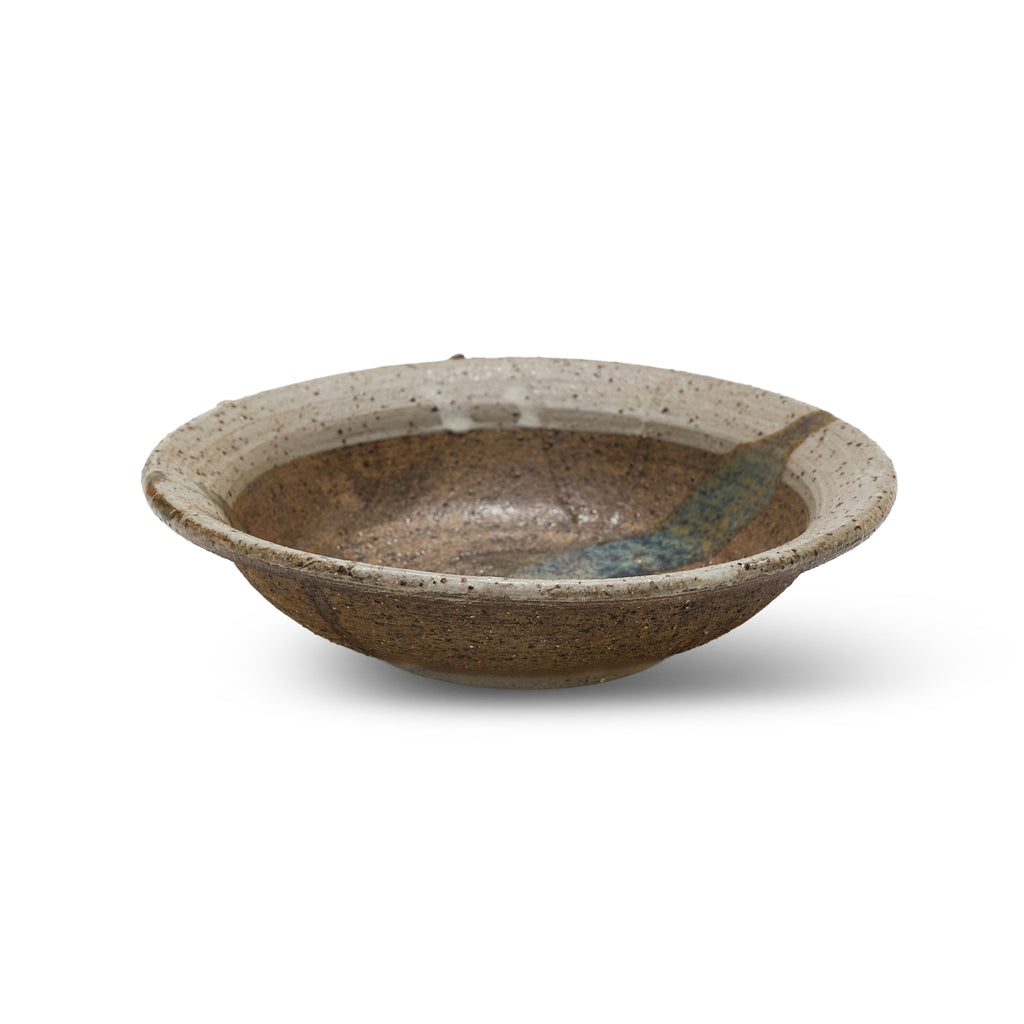 Stoneware Bowl with Blue Glaze - Shu Na Law