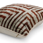 Toprak Velvet Ikat Cushion