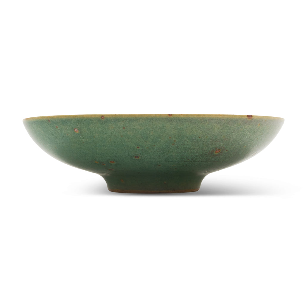 Lushan Ceramic Shallow Bowl